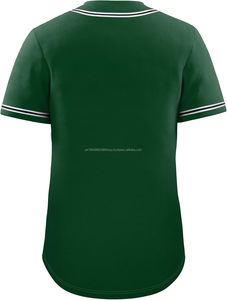 Venta al por mayor camiseta de béisbol sublimación personalizada equipo camisa transpirable Elegante ropa deportiva duradera para hombres mujeres jóvenes - Product Image 2