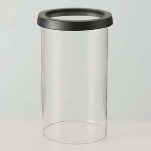 Bougie en métal fini noir-Ouragan et bougeoir en métal d'aluminium coulé - Product Image 6