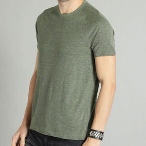 Camisetas para hombre, venta al por mayor 2025, Camiseta de algodón 100% en blanco de alta calidad para hombre, camisetas de manga corta informales lisas para hombre - Product Image 2