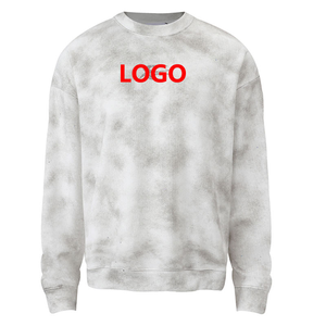 Sudadera con capucha personalizada de alta calidad para hombre 2025, Sudadera de cuello redondo, ropa de calle estampada básica transpirable, 100% algodón - Product Image 6