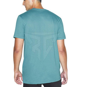 Vente en gros 2024 T-shirts d'été à séchage rapide personnalisés pour hommes, hauts à motifs solides imprimés en 3D, tissu de 220 grammes, prix bon marché au Pakistan - Product Image 3
