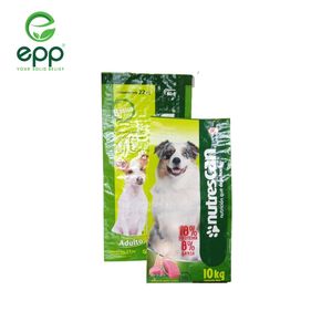 Bolsas de plástico para alimentación animal, 25kg, BOPP, laminado, PP, embalaje de grano tejido, bolsa de plástico con revestimiento de PE para embalaje de resina, bolsa tejida Bopp - Product Image 1