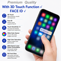 Layar Sentuh Digitizer 6.3 Inci Perakitan Pengganti Layar Ponsel Suku Cadang Perbaikan Pengganti untuk iPhone 16 Pro