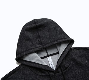 Vente en gros de survêtements de sport unisexes coupe ajustée en tissu épais à épaules tombantes pour hommes vêtements de sport d'hiver pour hommes - Product Image 3