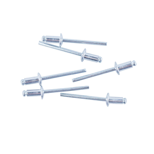Remache ciego avellanado estándar de acero y aluminio, extremo abierto, zincado - Product Image 1