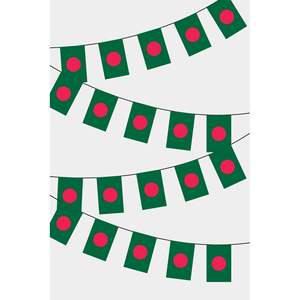 Bangladesh Rectangular Party <b>Banners</b> Guirlande De Fanions - Product Image 1