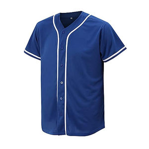 Ensemble de maillots de baseball et de softball de vêtements de sport respirants pour hommes personnalisés de vente chaude avec broderie sublimée - Product Image 2