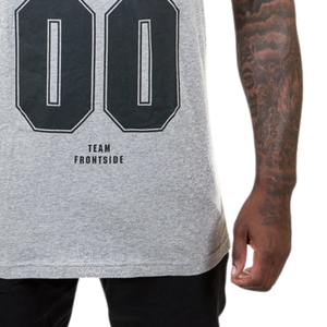 Camiseta sin Mangas para Hombre, Color Gris Jaspeado, para Fisicoculturismo, Ajustada, para Gimnasio, Entrenamiento, Fitness - Product Image 6