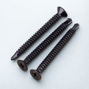 Tornillo Autorroscante de Cabeza Avellanada Plana de Zinc CKS SDS C1022 DIN 7504 O / ISO 15482 con Recubrimiento de Fosfato Negro - Product Image 2