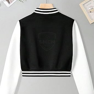 Chaqueta Corta Personalizada de Diseño Único para Mujer, Chaqueta de Invierno Transpirable de Alta Calidad para Mujer en Talla Adulta - Product Image 2