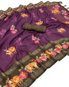 ชุดผ้าส่าหรีแบบปักลายสำหรับเจ้าสาวเสื้อผ้าปากีสถานที่กำลังมาแรงในอินเดีย - Product Image 1