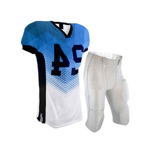 เสื้อเจอร์ซีย์อเมริกันฟุตบอลโอเวอร์ไซส์ชุดอเมริกันฟุตบอลสั่งแบบระเหิดเสื้อโอเวอร์ไซส์สำหรับใส่ไปวิทยาลัยเยาวชน - Product Image 4