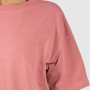 Camiseta de manga corta bordada para mujer, camiseta personalizada de gran tamaño de diseñador de gimnasio para mujer, venta al por mayor, precio barato - Product Image 4