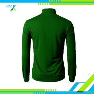 เสื้อแจ็กเก็ตแขนยาวผ้าคอตตอนแห้งเร็วผ้า100% สำหรับเล่นกีฬาแขนยาวผ้าถักเข้ารูปพอดีตัวฤดูใบไม้ร่วง - Product Image 6