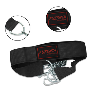 Arnés de Cabeza con Cadena para Entrenamiento Muscular, Accesorios de Gimnasio, Arnés de Cabeza con Acolchado de Neopreno y Cadena Resistente - Product Image 2