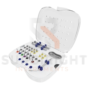 Kit chirurgical complet Surgiright Instruments pour implant dentaire, source d'alimentation électrique, meilleure qualité, poignée ergonomique, CB 3 mâchoires - Product Image 3