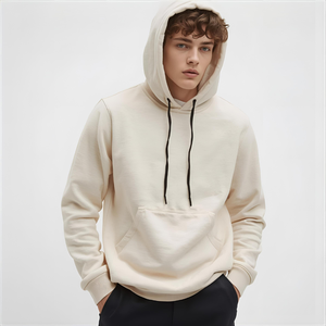 เสื้อสเวตเตอร์แบบสวมหัวมีฮู้ดผ้าคอตตอนเนื้อนุ่มมีตัวเลือก oM/odm - Product Image 3