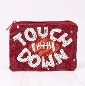 Monedero de cuentas con logotipo personalizado, monedero de cuentas de semillas de colores, monedero de mujer con bordado, monedero de cuentas, regalo, marca personalizada - Product Image 2