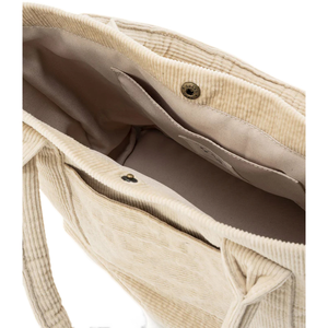 Bolso de mano de pana para mujer de Vietnam Muchos bolsillos Mango Remache Varios tamaños Opciones de logotipo Precio competitivo - Product Image 3