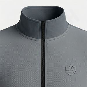 Conjunto Deportivo de Dos Piezas para Hombre, Ropa Deportiva de Primera Calidad, Felpa Técnica para Gimnasio y Entrenamiento, Chándal para Correr, Ropa Deportiva con Contraste de Color - Product Image 4