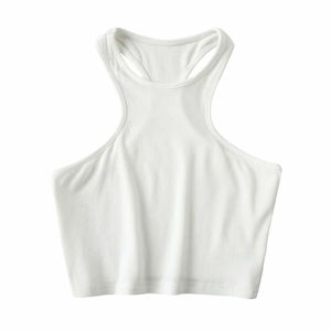 Camiseta sin mangas de Yoga de secado rápido para mujer, camiseta sin mangas de entrenamiento para mujer, camiseta para mujer con logotipo personalizado - Product Image 6