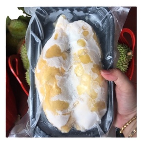 Bandeja de plástico al vacío de 500 gramos, producto agrícola, verduras frescas, Durian, Vietnam, naturalmente maduro, congelado, fresco - Product Image 1