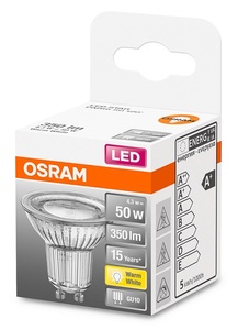 Lampada LED a Stella GU10 4.3W 2700K 350Lm 120 (Osram 4058075303263) - Product Image 1