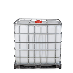 Contenitore IBC per merci pericolose, pallet in PE, 1000 litri, apertura NW150, uscita NW50 - Product Image 4