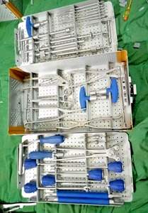 Juego de Instrumentos de Acero Inoxidable Alemán de Alta Calidad para Estabilización Espinal con Caja - Product Image 5