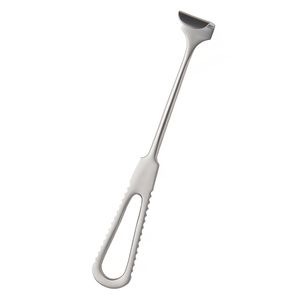 Retractor Kocher con hoja ancha Fibrelight, retractores intestinales abdominales de 245mm, instrumentos quirúrgicos - Product Image 3