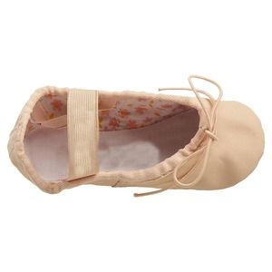 Chaussures de danse de ballet souples de haute qualité en gros, design personnalisé pour femmes, chaussures plates confortables en toile, logo personnalisé - Product Image 2