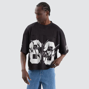 Chemises de supporters de football américain de sublimation au design personnalisé pour hommes 100% maillot de football unisexe en maille respirante en polyester - Product Image 6