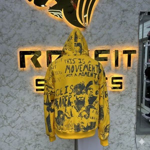 Imprimé de belle qualité par le fabricant Design unique Sweat à capuche zippé Puff Imprimé fabriqué en usine à bas prix sweats à capuche pour hommes sweats à capuche pour hommes - Product Image 5