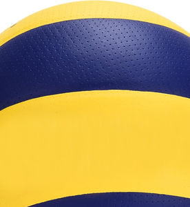 Ballon de volley-ball jaune de haute qualité pour hommes et femmes, taille 5, en cuir PU/PVC, pour débutants, entraînement professionnel, fabriqué au Pakistan - Product Image 6