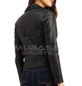 Sudaderas recortadas de talla grande con estampado personalizado para mujer de alta calidad, chaqueta de cuero, gabardinas, transpirables, precios al por mayor, venta - Product Image 6