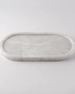 Luxury Marble <b>Tray</b> Perfect For Serving Drinks <b>Snacks</b> And Creating Aesthetic Centerpieces In Modern Living Spaces - Product Image 4