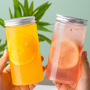 Vente en gros de bouteilles droites en plastique PET de 300ml/400ml/500ml de qualité alimentaire pour le thé au lait, les jus de fruits, les sodas et le café - Product Image 5