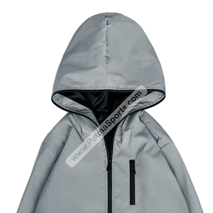 Your own logo Custom Reflective Windbreaker <b>Jackets</b> private label Reflective Custom Windbreaker <b>Jackets</b> Custom Nylon <b>Jackets</b> - Product Image 6