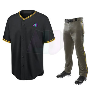 Uniforme de Béisbol para Hombre, Transpirable, Talla Grande, Ligero, de Secado Rápido, Alta Calidad, 100% Poliéster, Personalizable - Product Image 1