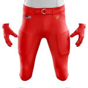 ชุดฟุตบอลอเมริกันสำหรับผู้ชายชุดทีมและกางเกงชุดกีฬาระบายอากาศทนทานชุดฝึกซ้อม - Product Image 5