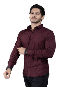 Chemise décontractée de créateur pour hommes Chemise de smoking anti-rides en tissu respirant de haute qualité Prix de gros pour les exportations - Product Image 3