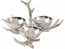 Bol à servir en argent et or avec motif floral unique en feuille d'or, style antique moderne, nouveau, vaisselle, fait à la main, vente en gros - Product Image 3