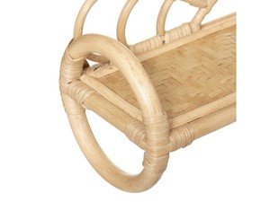 New Design Eye Catching Handwoven Natural Rattan Cloud Wall Rack Floating Wall <b>Shelf</b> Wicker Rattan Wall Mount <b>Shelf</b> - Product Image 6