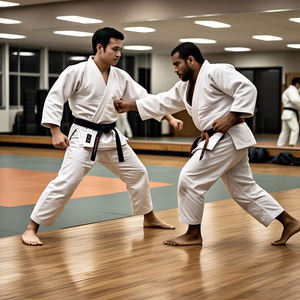 Uniformes de Karate profesionales de alta calidad Características elásticas para boxeo Judo Artes marciales Luchador Deportes-Trajes de Karate al por mayor - Product Image 6