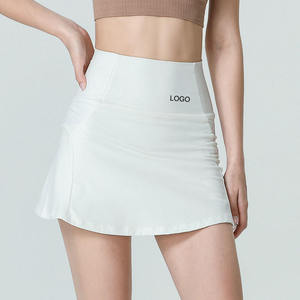 Nuevo Tipo de faldas de golf y tenis para mujer, dos en uno, resistentes a la decoloración y cómodas, bolsillos con logotipo personalizado de poliéster, precio atractivo - Product Image 5
