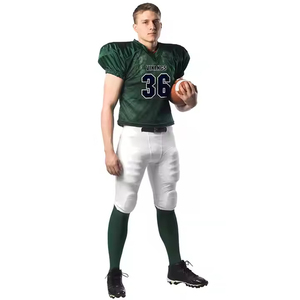 Servicio OEM personalizado adulto uniforme de fútbol americano al por mayor de entrenamiento personalizado de fútbol americano Jersey y pantalón - Product Image 1