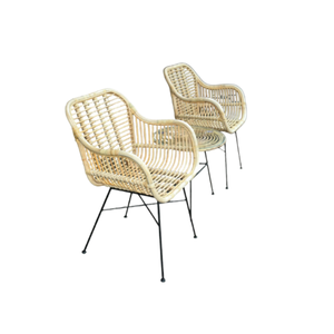 Hot Selling Rattan <b>Chair</b> Hotel <b>Chair</b> <b>Stackable</b> Wicker Chait For Hotel Furniture Natural Rattan <b>Chair</b> High Quality - Product Image 1