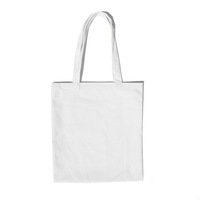 DLBZ Sac fourre-tout en toile robuste et écologique pour femme, vierge, naturel, recyclable, durable, avec logo personnalisé imprimé, pour usage quotidien