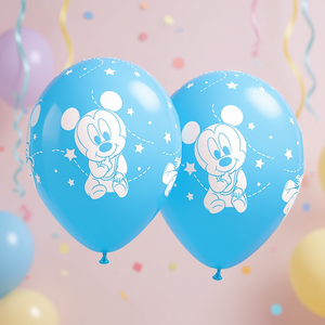 Palloncini in lattice per bambini di Topolino, 30 cm, decorazioni per feste, 6 pezzi - Product Image 3