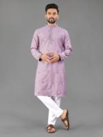 Coton doux attrayant avec perles travail homme Kurta pyjama fabricant et fournisseur en gros d'usine de Surat